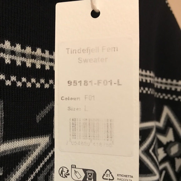 DALE OF NORWAY TINDEFJELL SWEATER NWT - Picture 9 of 13